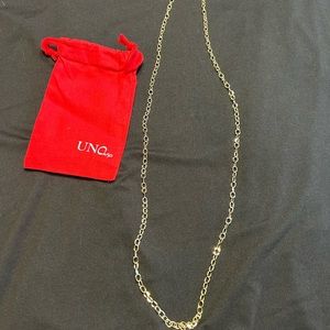 Uno de 50 gold chain